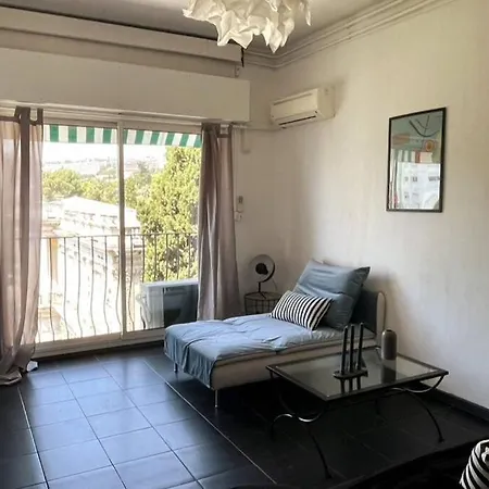 Apartman 4 Couchages Superbe Proche De La Mer Vue Mer Nizza